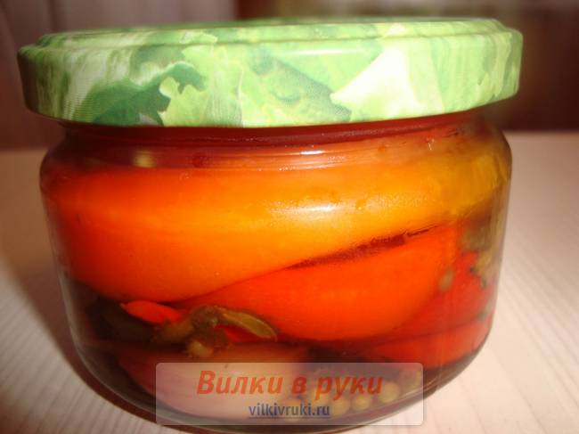 Перцы жгучие маринованные