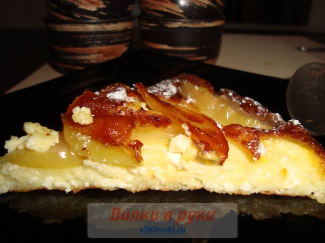 Яблочно-творожная запеканка