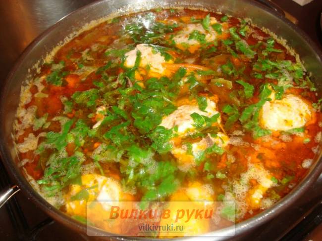 Шурпа с куриной грудкой