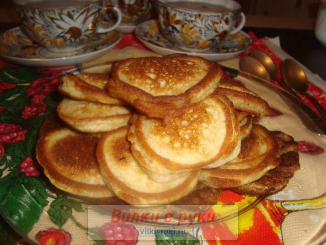 Гороховые оладушки