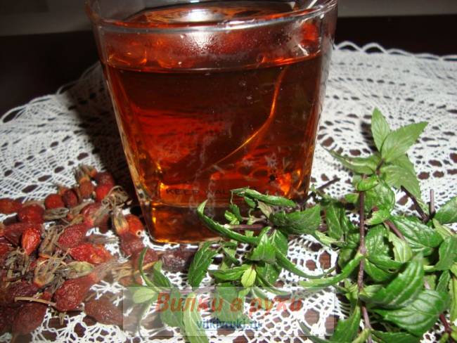 Напиток из шиповника