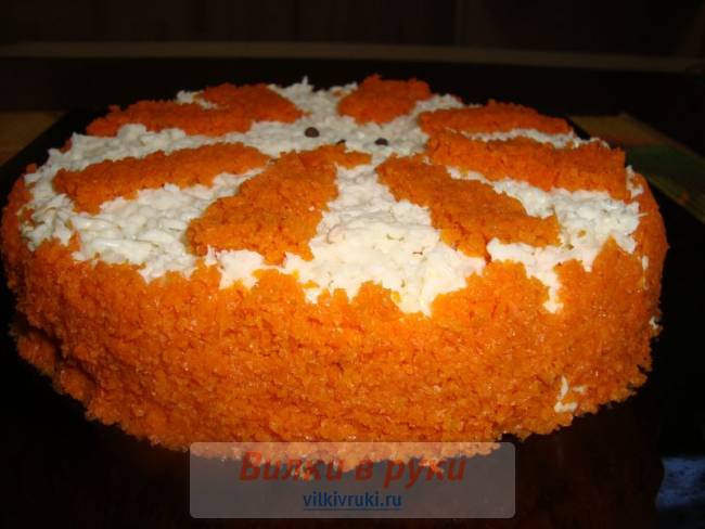 Салат Солнышко