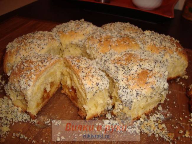 Дунькина радость - старинный разборный пирог