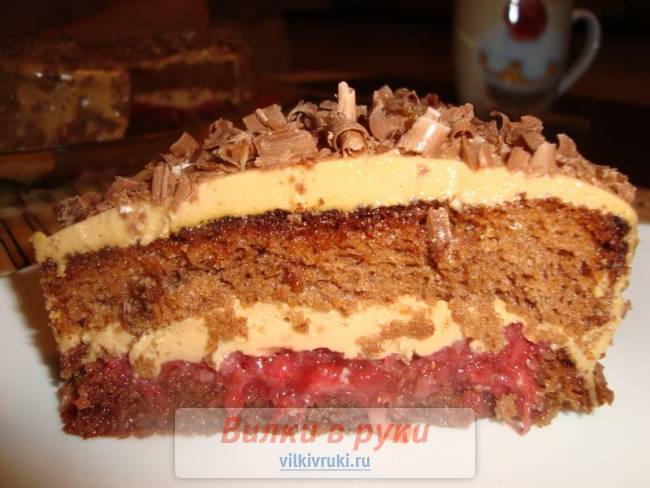 Кекс шоколадное кольцо