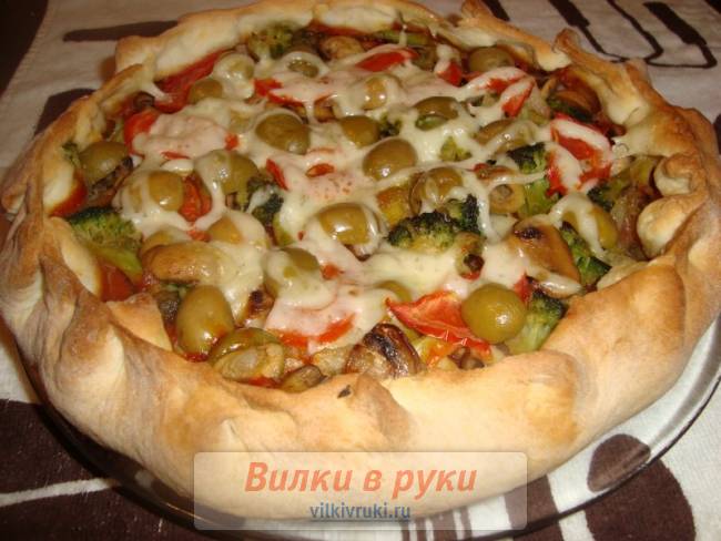 Пицца постная