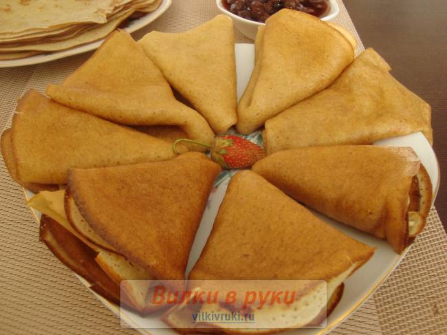 Блинчики по старинному рецепту