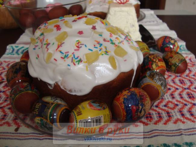 Кулич с секретом