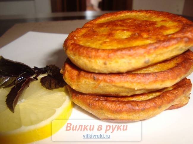 Пудла - индийские оладьи из гороховой муки