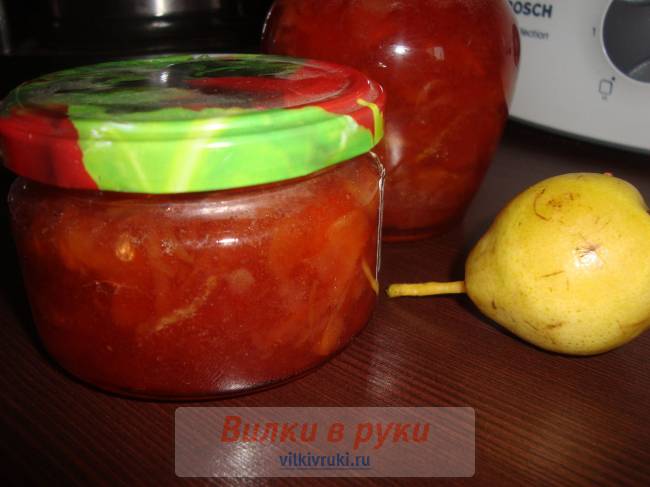 Варенье из груш