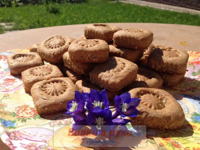 Овсяное печенье с цельносмолотым зерном