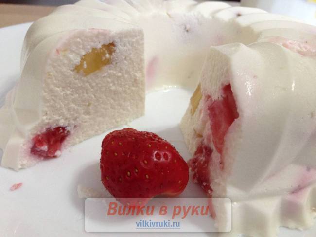 Бланманже творожное