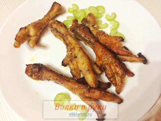 Куриные лапки по-китайски