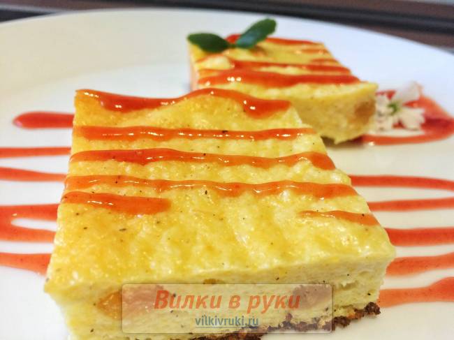 Творожная запеканка без глютена