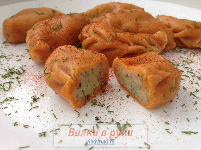 Вареники с паприкой