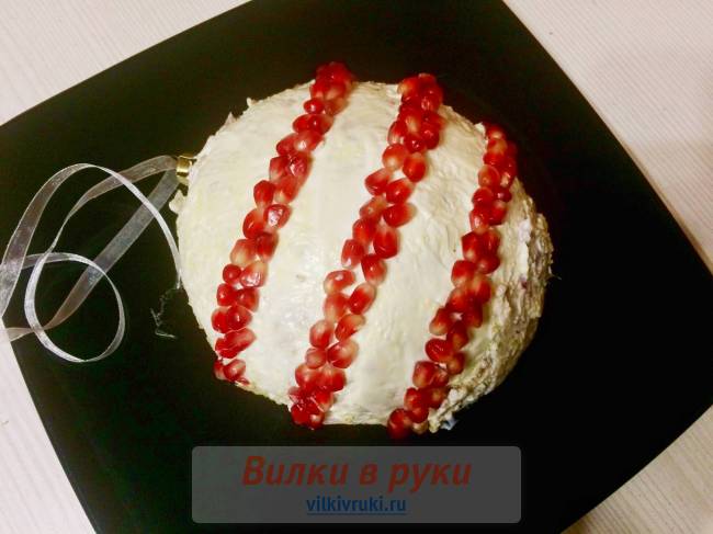 Салат Елочная игрушка