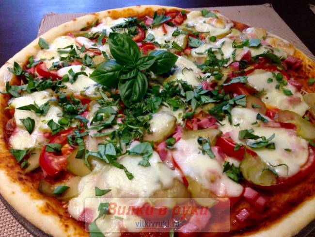 Пицца с секретами приготовления