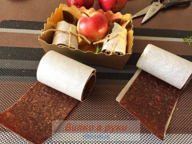 Пастила фруктовая без сахара