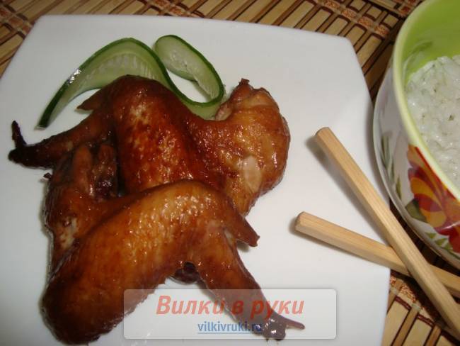 Жареные куриные крылышки по-китайски