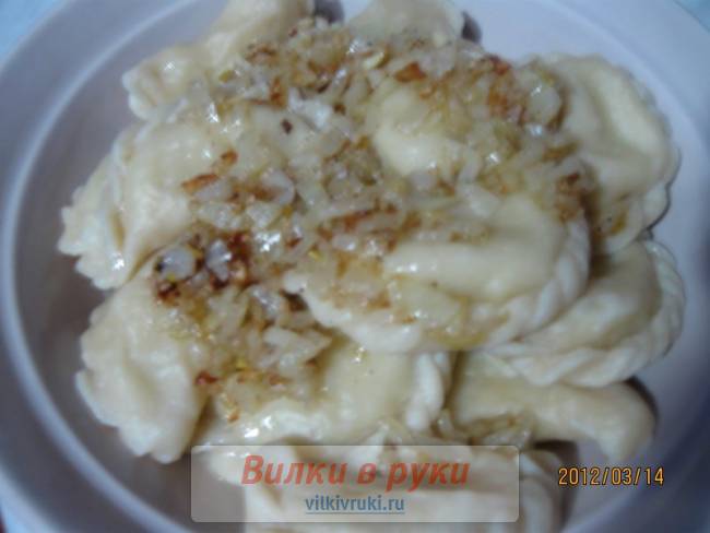 Вареники с картошкой