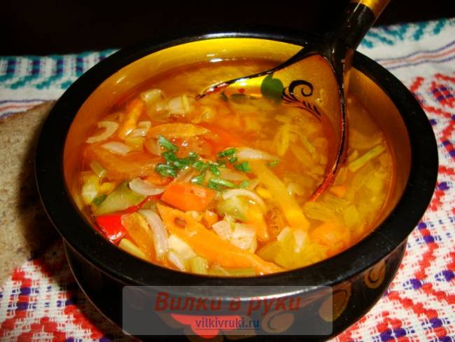 Рассольник постный