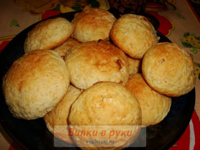 Печенье постное на огуречном рассоле