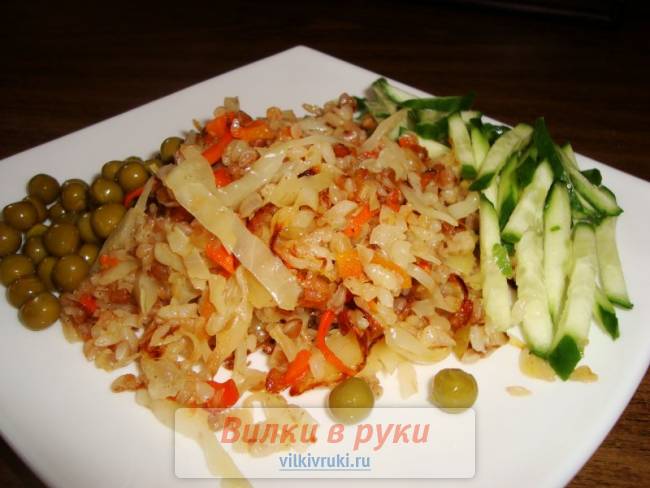 Голубцы ленивые постные