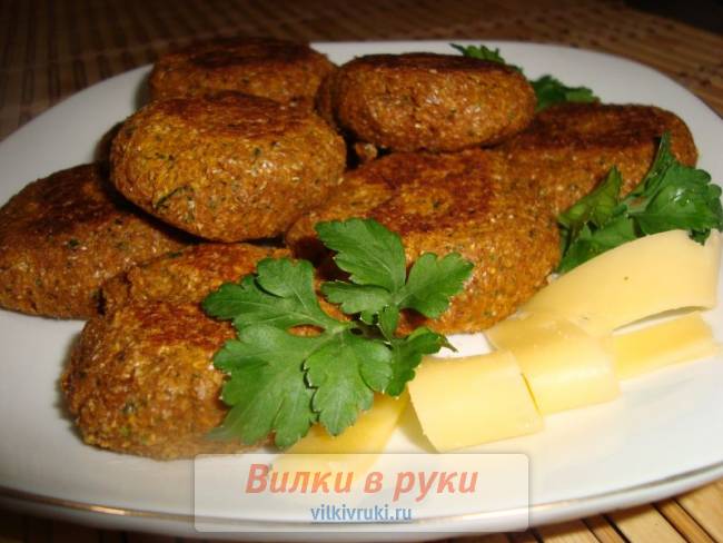 Морковные котлетки без манки и муки