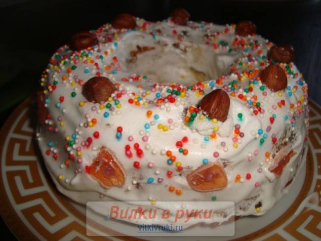 Кулич без дрожжей