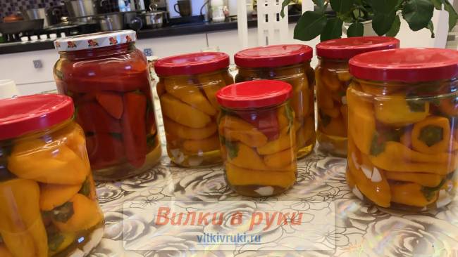 Маринованные сладкие перцы