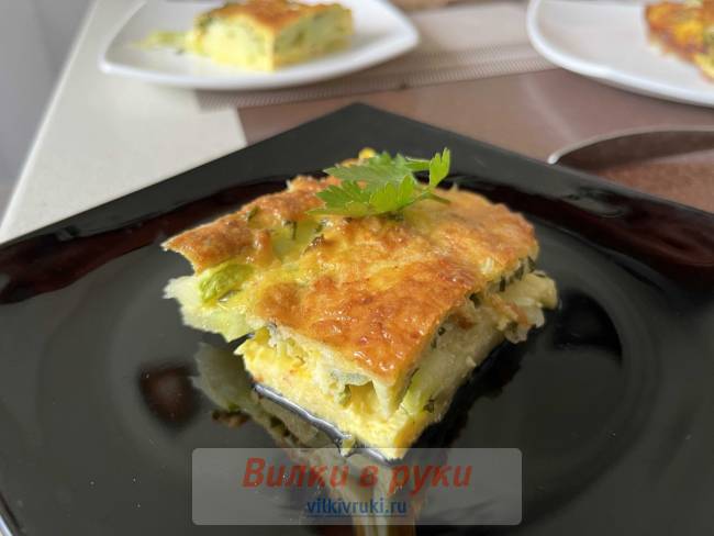 Запеканка из кабачка