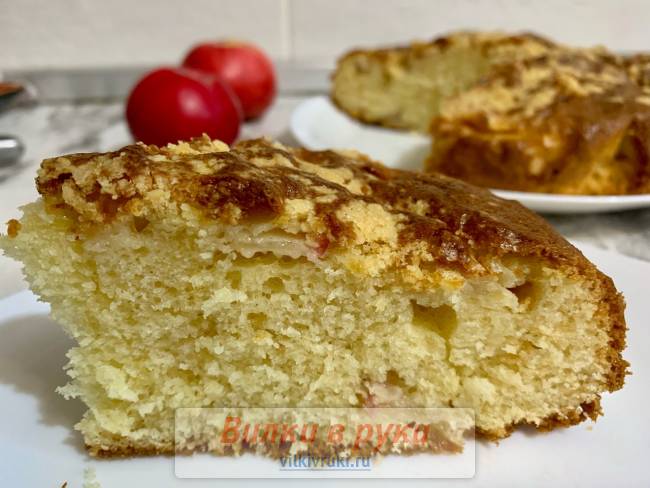 Арабский пирог с яблоками